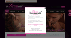 Desktop Screenshot of loversguide.com